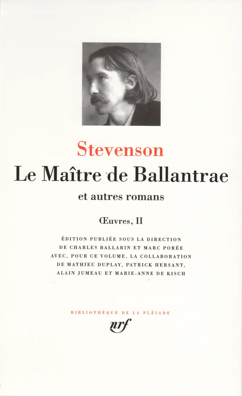 Le Maître de Ballantrae et autres romans - Robert Louis Stevenson